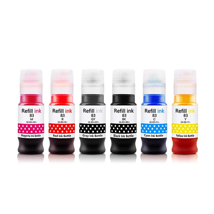 Encre à colorant GI-83 pour imprimante Canon PIXMA G610 G510 G620 G540