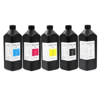 Colle adhésive pour étiquettes en cristal UV DTF - Colle UV transparente pour étiquettes